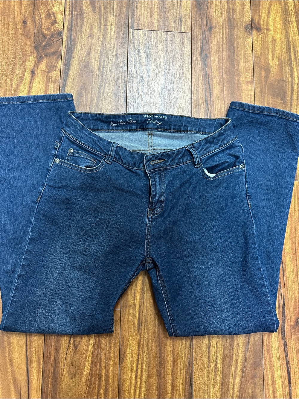 Denver Hayes Indigo Blue Straight Jeans